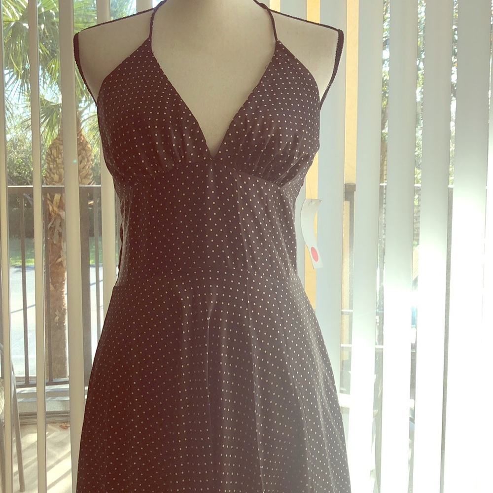 Alyn Paige halter dress